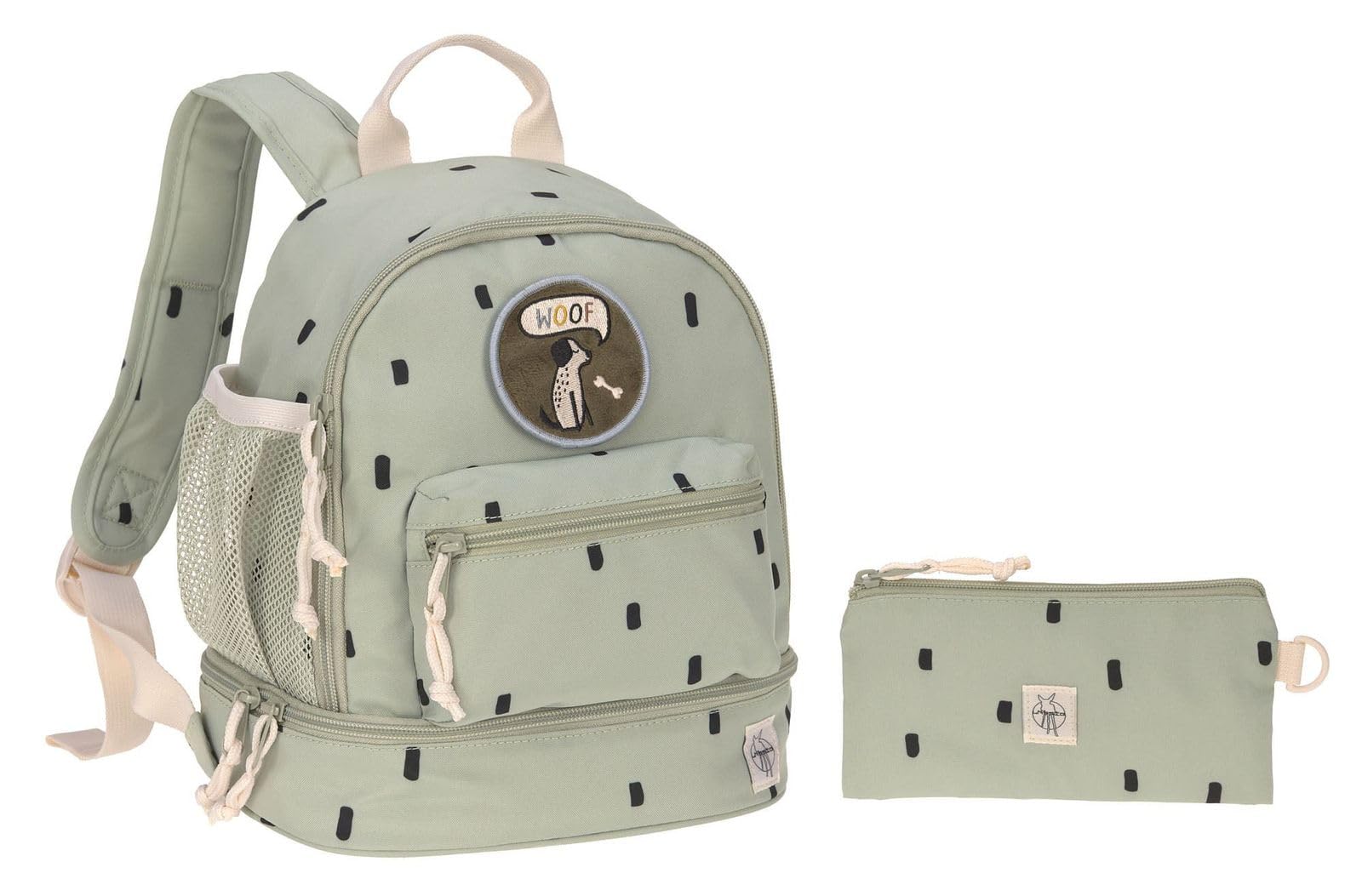 LÄSSIG Kinderrucksack mit Brustgurt Kindergartentasche Kindergartenrucksack 6,5L ab 3 Jahren/Mini Backpack Adventure Dragonfly