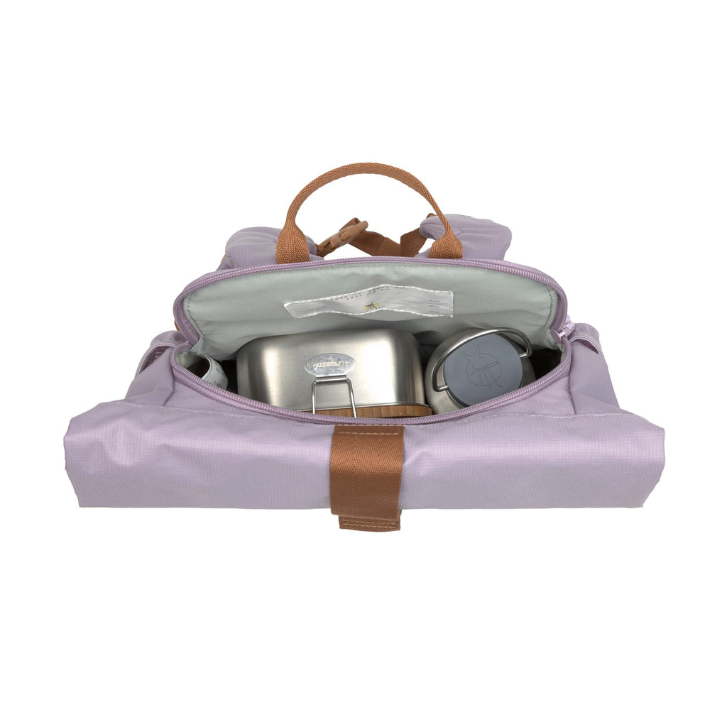 LÄSSIG Kindergartenrucksack Kinderrucksack Rolltop mit Brustgurt wasserabweisend, 11 Liter/Mini Rolltop Backpack