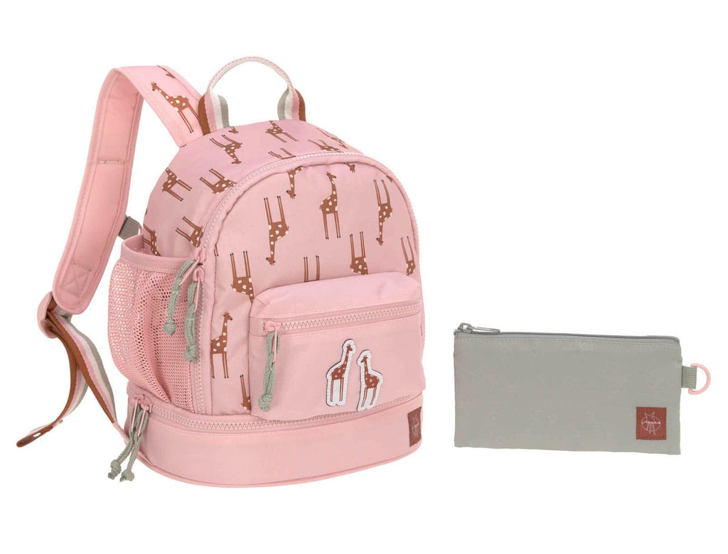 LÄSSIG Kinderrucksack mit Brustgurt Kindergartentasche Kindergartenrucksack 6,5L ab 3 Jahren/Mini Backpack Adventure Dragonfly
