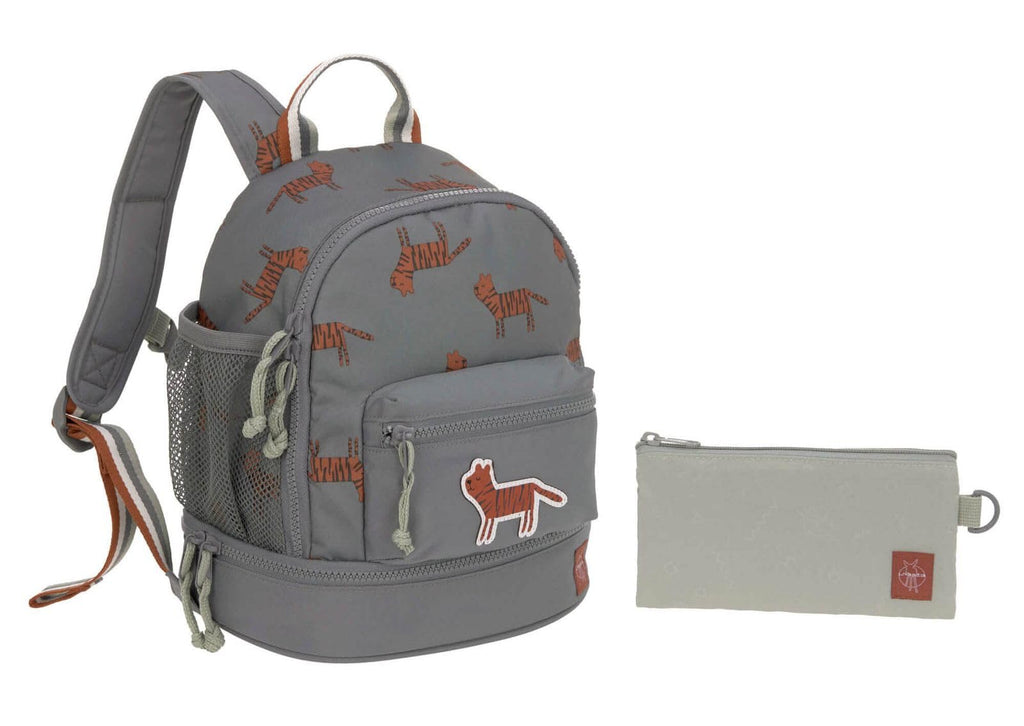 LÄSSIG Kinderrucksack mit Brustgurt Kindergartentasche Kindergartenrucksack 6,5L ab 3 Jahren/Mini Backpack Adventure Dragonfly