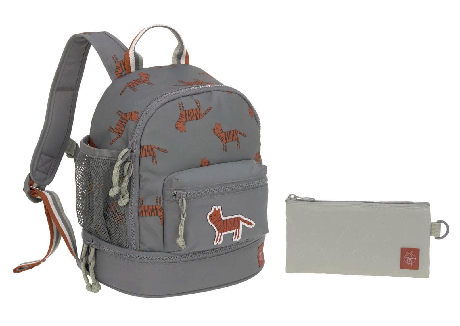 LÄSSIG Kinderrucksack mit Brustgurt Kindergartentasche Kindergartenrucksack 6,5L ab 3 Jahren/Mini Backpack Adventure Dragonfly