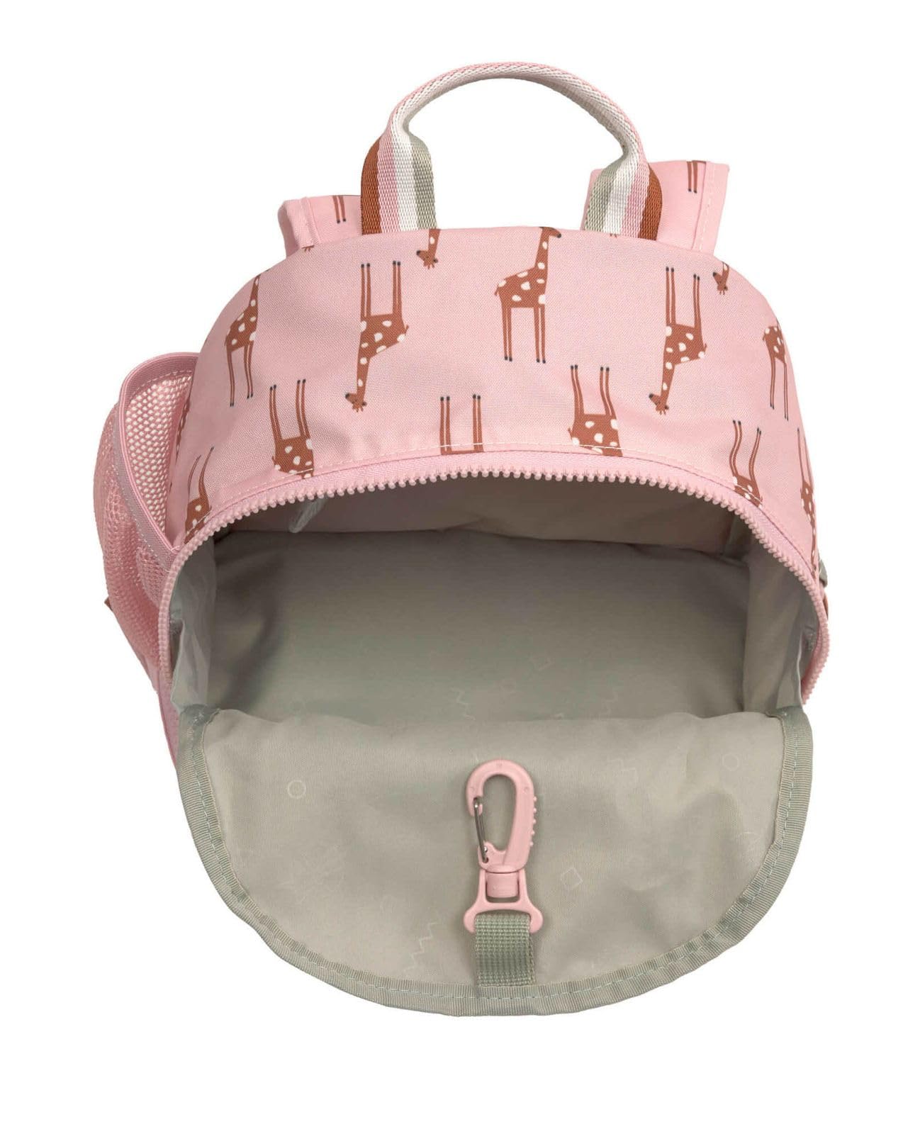 LÄSSIG Kinderrucksack mit Brustgurt Kindergartentasche Kindergartenrucksack 6,5L ab 3 Jahren/Mini Backpack Adventure Dragonfly