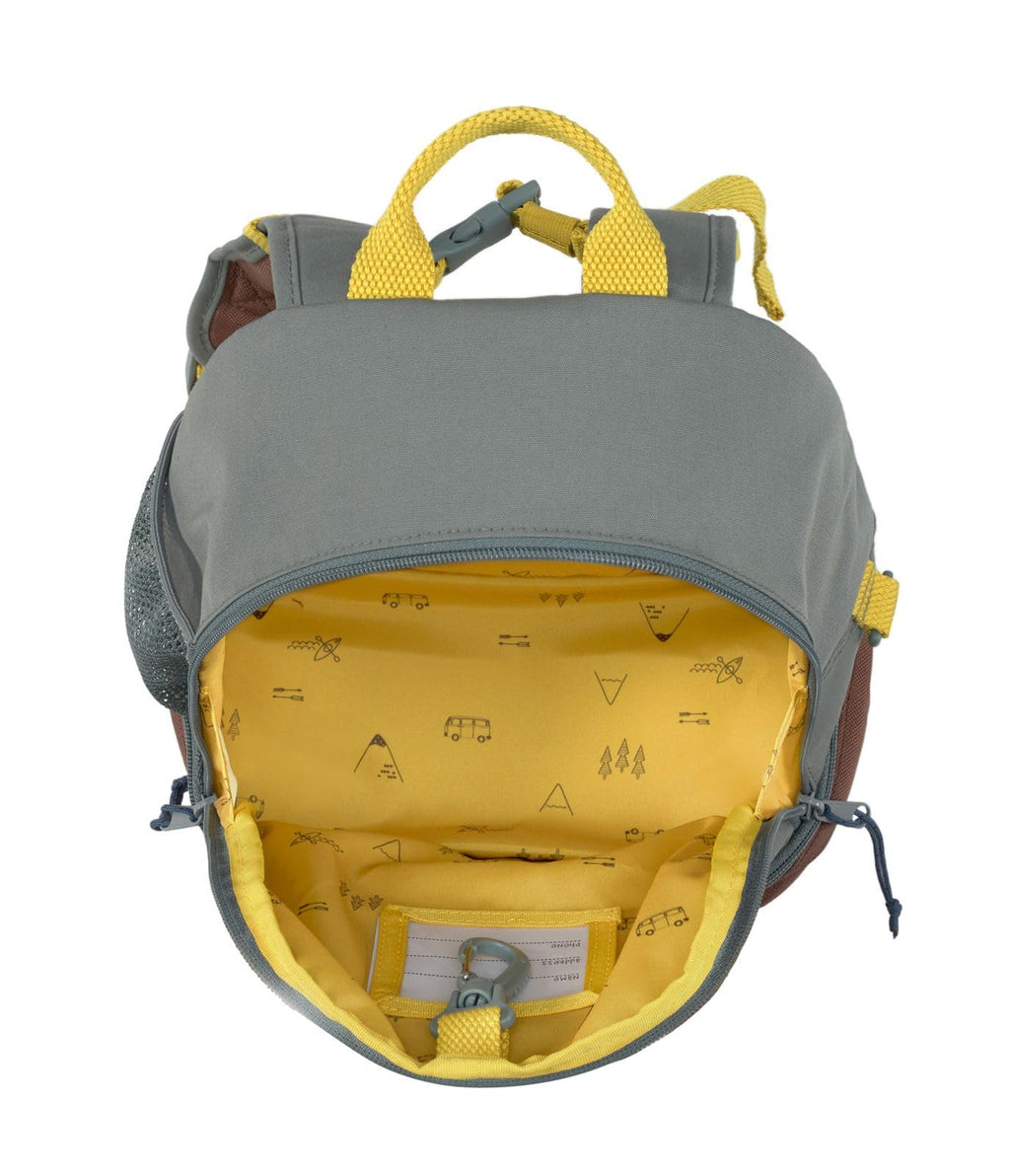 LÄSSIG Kinderrucksack mit Brustgurt Kindergartentasche Kindergartenrucksack 6,5L ab 3 Jahren/Mini Backpack Adventure Dragonfly