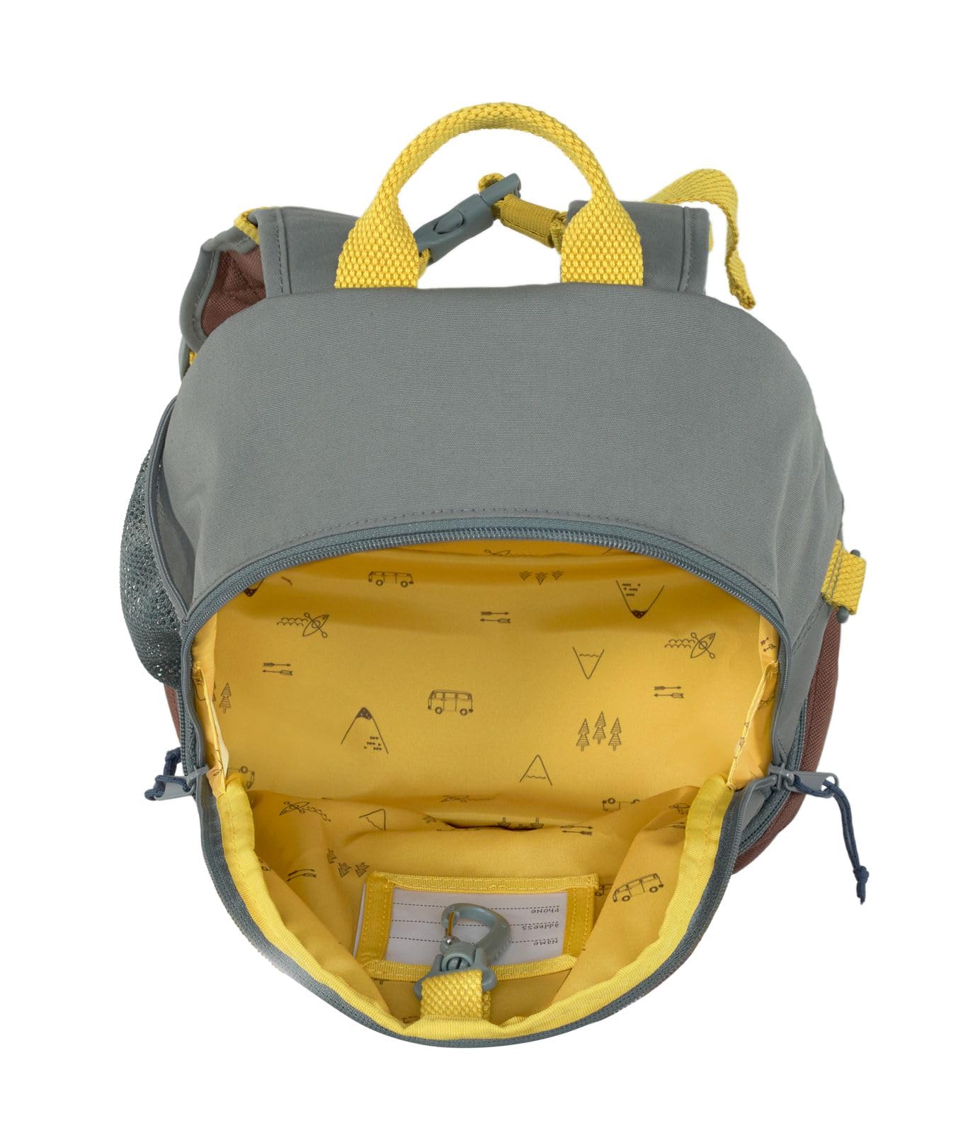 LÄSSIG Kinderrucksack mit Brustgurt Kindergartentasche Kindergartenrucksack 6,5L ab 3 Jahren/Mini Backpack Adventure Dragonfly