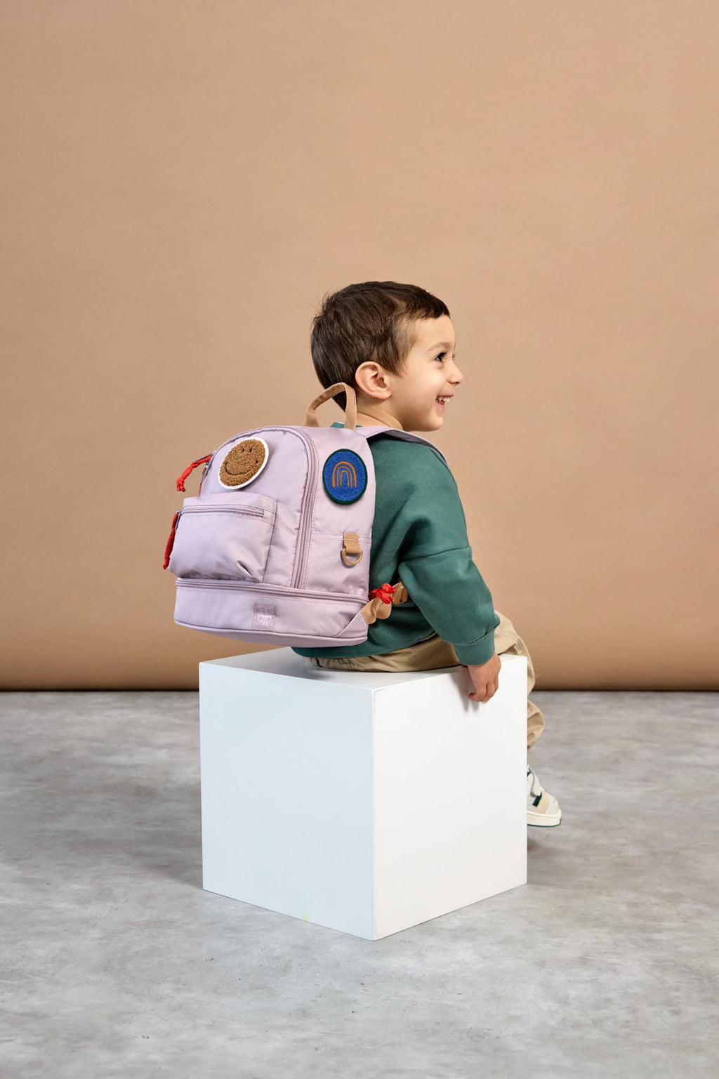 LÄSSIG Kinderrucksack mit Brustgurt Kindergartentasche Kindergartenrucksack 6,5L ab 3 Jahren/Mini Backpack Adventure Dragonfly