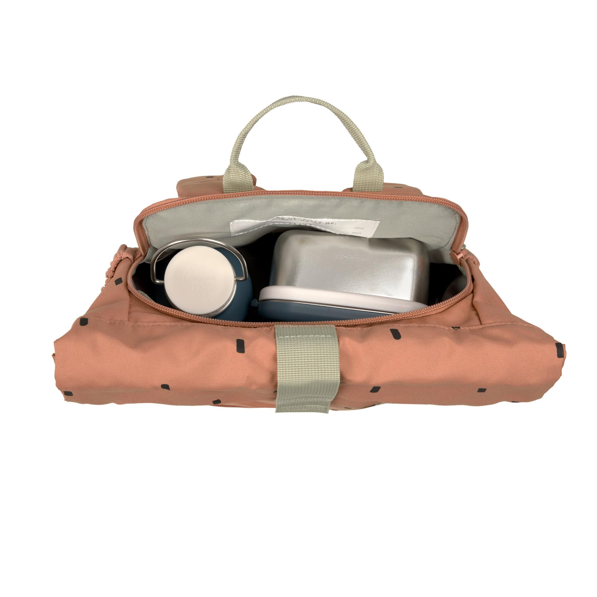 LÄSSIG Kindergartenrucksack Kinderrucksack Rolltop mit Brustgurt wasserabweisend, 11 Liter/Mini Rolltop Backpack