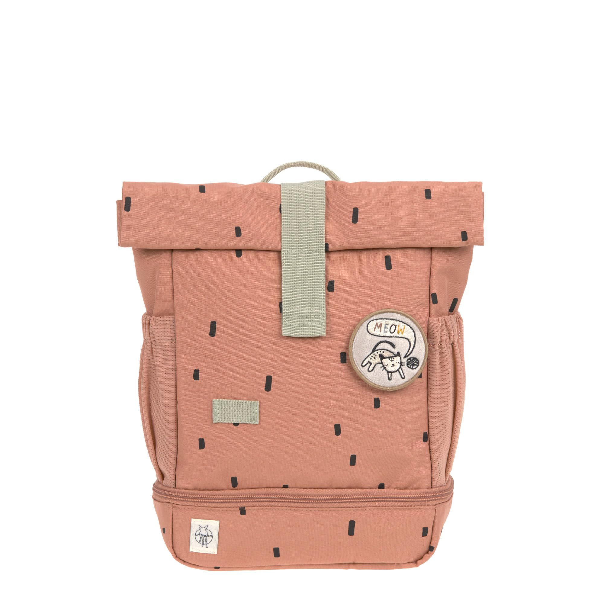 LÄSSIG Kindergartenrucksack Kinderrucksack Rolltop mit Brustgurt wasserabweisend, 11 Liter/Mini Rolltop Backpack