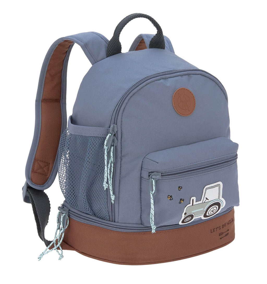 LÄSSIG Kinderrucksack mit Brustgurt Kindergartentasche Kindergartenrucksack 6,5L ab 3 Jahren/Mini Backpack Adventure Dragonfly