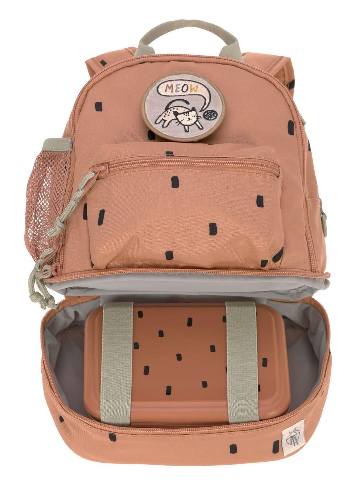 LÄSSIG Kinderrucksack mit Brustgurt Kindergartentasche Kindergartenrucksack 6,5L ab 3 Jahren/Mini Backpack Adventure Dragonfly