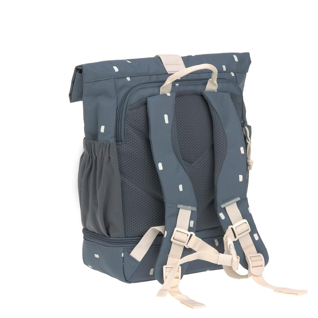 LÄSSIG Kindergartenrucksack Kinderrucksack Rolltop mit Brustgurt wasserabweisend, 11 Liter/Mini Rolltop Backpack