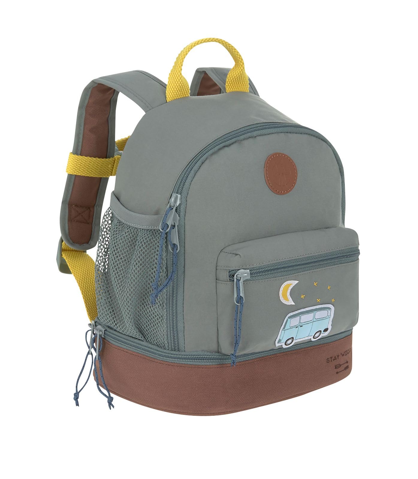 LÄSSIG Kinderrucksack mit Brustgurt Kindergartentasche Kindergartenrucksack 6,5L ab 3 Jahren/Mini Backpack Adventure Dragonfly