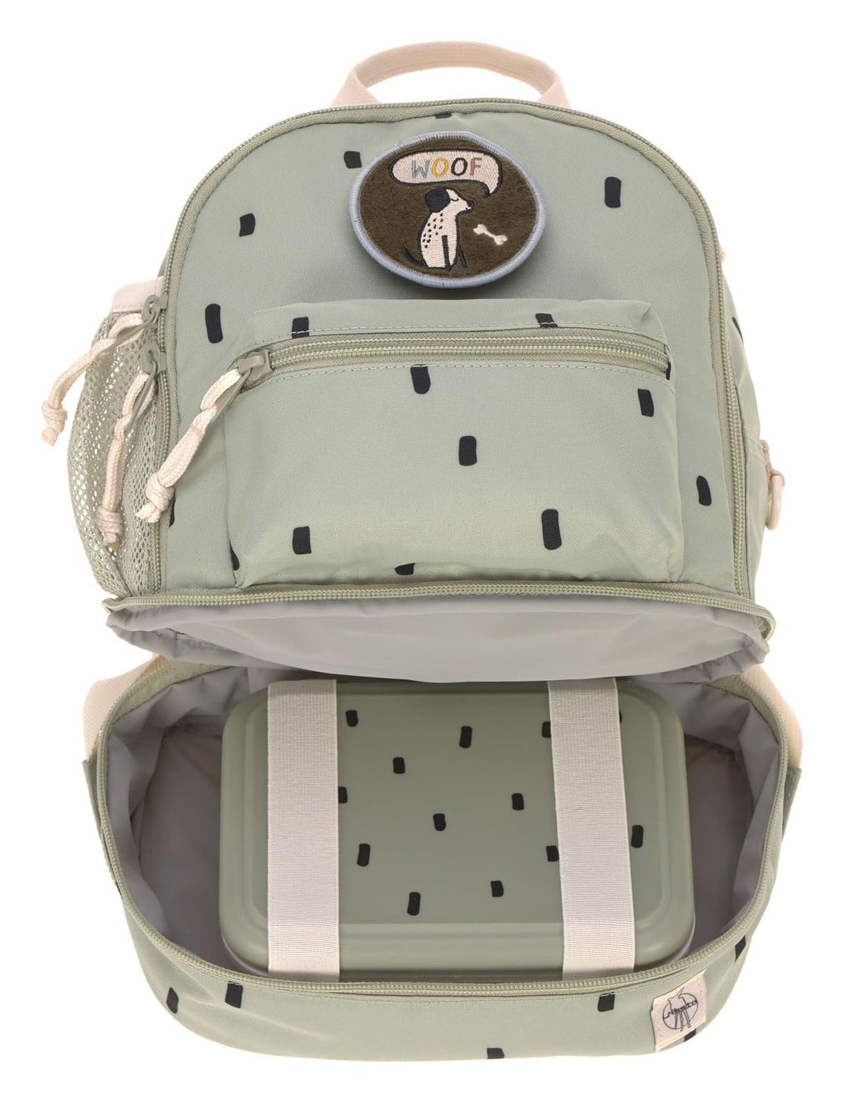 LÄSSIG Kinderrucksack mit Brustgurt Kindergartentasche Kindergartenrucksack 6,5L ab 3 Jahren/Mini Backpack Adventure Dragonfly