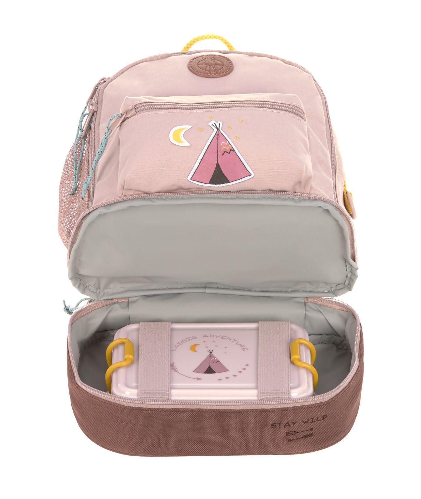 LÄSSIG Kinderrucksack mit Brustgurt Kindergartentasche Kindergartenrucksack 6,5L ab 3 Jahren/Mini Backpack Adventure Dragonfly