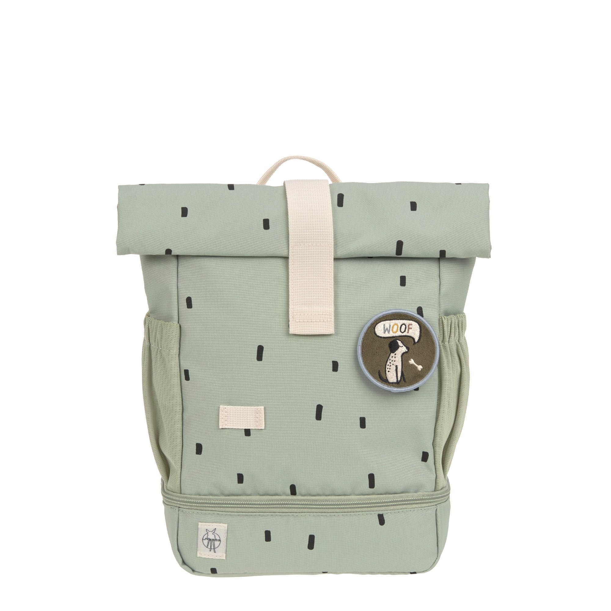 LÄSSIG Kindergartenrucksack Kinderrucksack Rolltop mit Brustgurt wasserabweisend, 11 Liter/Mini Rolltop Backpack