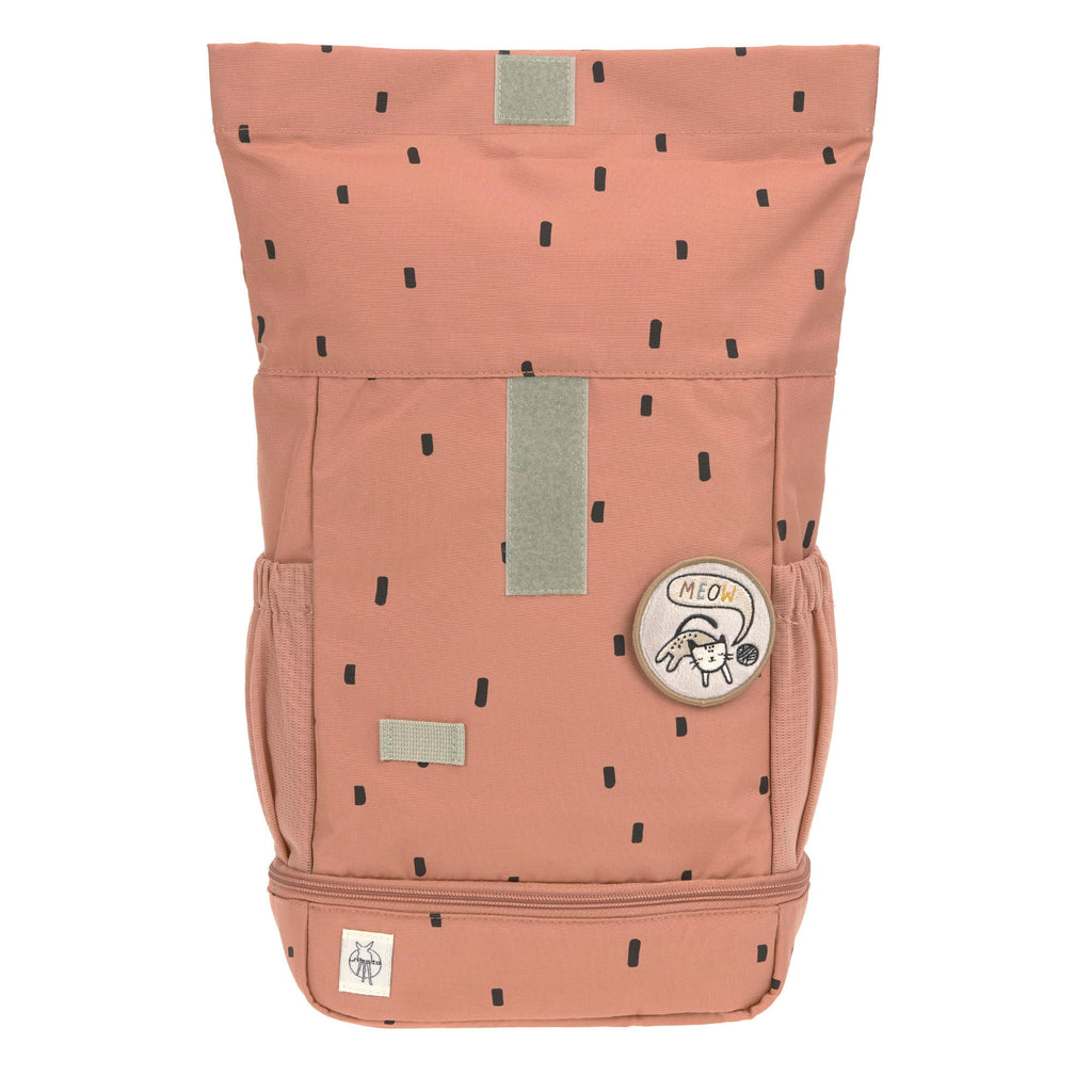 LÄSSIG Kindergartenrucksack Kinderrucksack Rolltop mit Brustgurt wasserabweisend, 11 Liter/Mini Rolltop Backpack