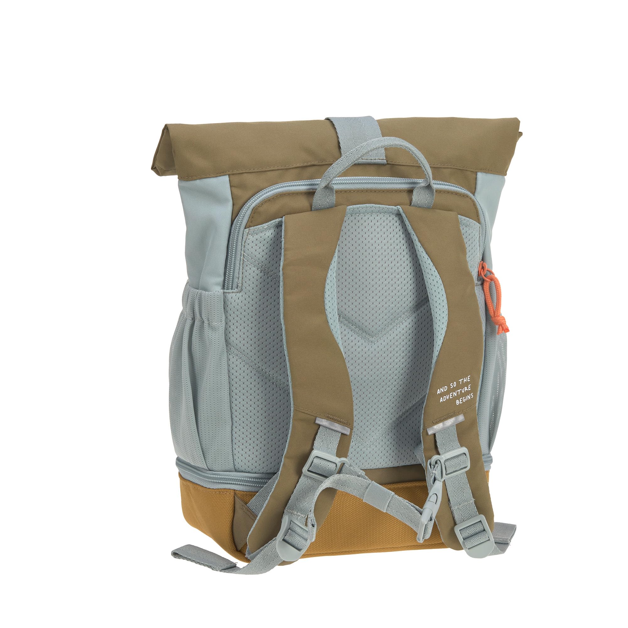 LÄSSIG Kindergartenrucksack Kinderrucksack Rolltop mit Brustgurt wasserabweisend, 11 Liter/Mini Rolltop Backpack
