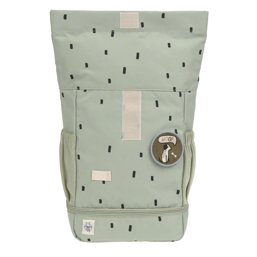 LÄSSIG Kindergartenrucksack Kinderrucksack Rolltop mit Brustgurt wasserabweisend, 11 Liter/Mini Rolltop Backpack