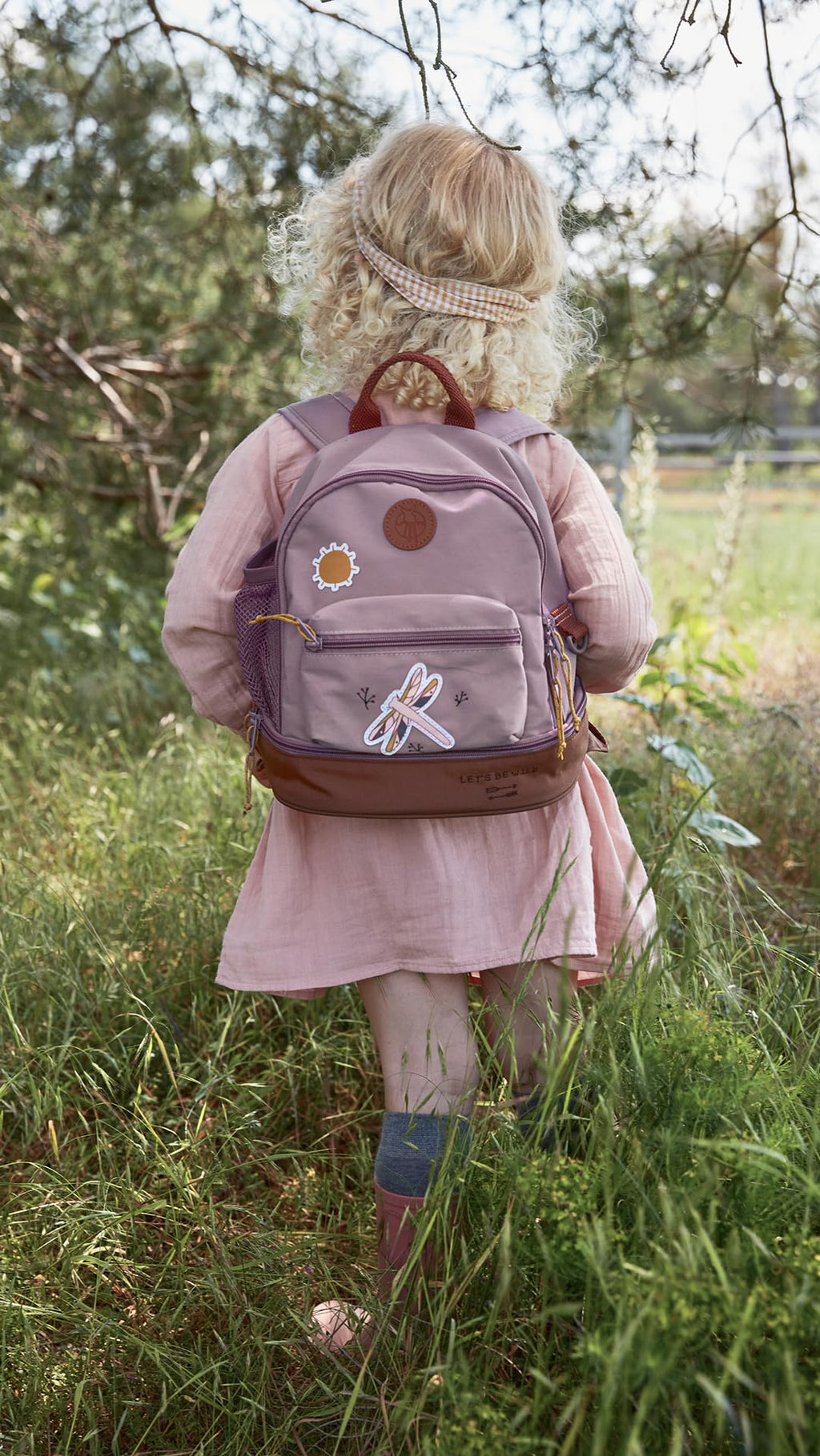 LÄSSIG Kinderrucksack mit Brustgurt Kindergartentasche Kindergartenrucksack 6,5L ab 3 Jahren/Mini Backpack Adventure Dragonfly