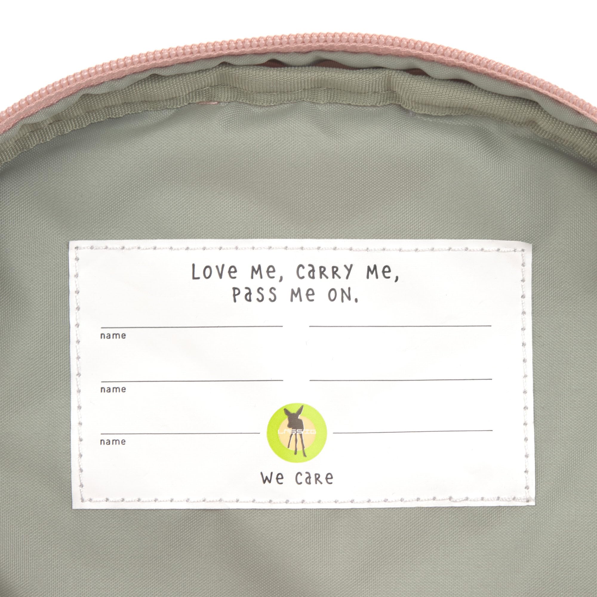 LÄSSIG Kinderrucksack mit Brustgurt Kindergartentasche Kindergartenrucksack 6,5L ab 3 Jahren/Mini Backpack Adventure Dragonfly