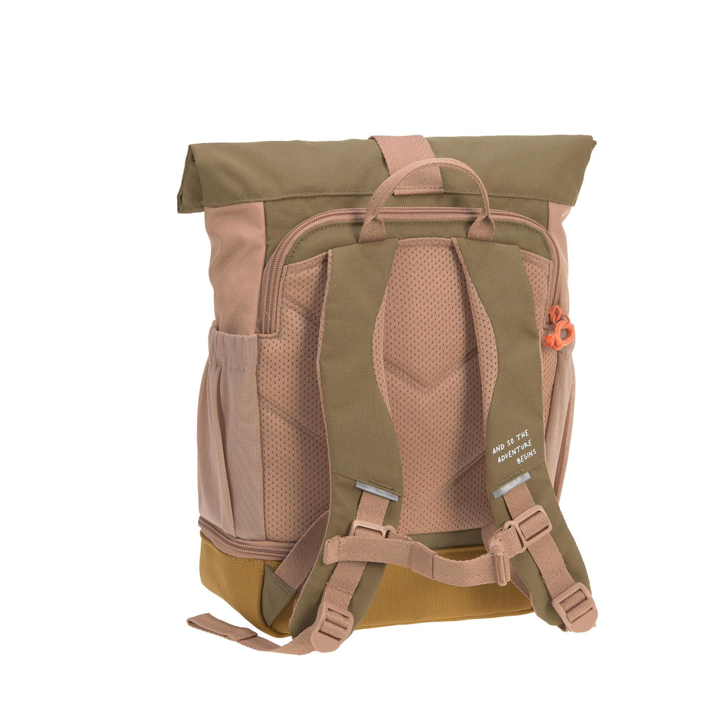 LÄSSIG Kindergartenrucksack Kinderrucksack Rolltop mit Brustgurt wasserabweisend, 11 Liter/Mini Rolltop Backpack