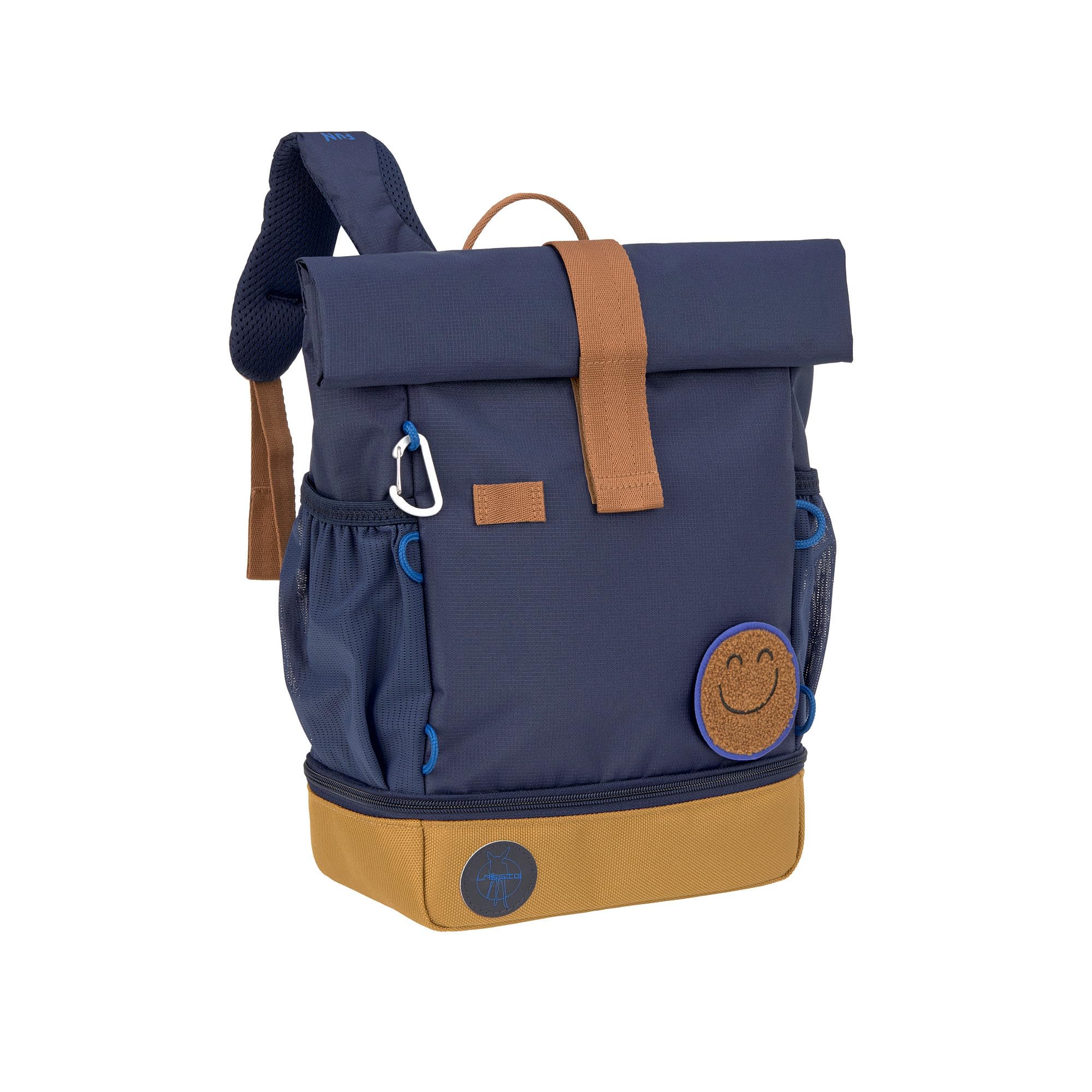 LÄSSIG Kindergartenrucksack Kinderrucksack Rolltop mit Brustgurt wasserabweisend, 11 Liter/Mini Rolltop Backpack