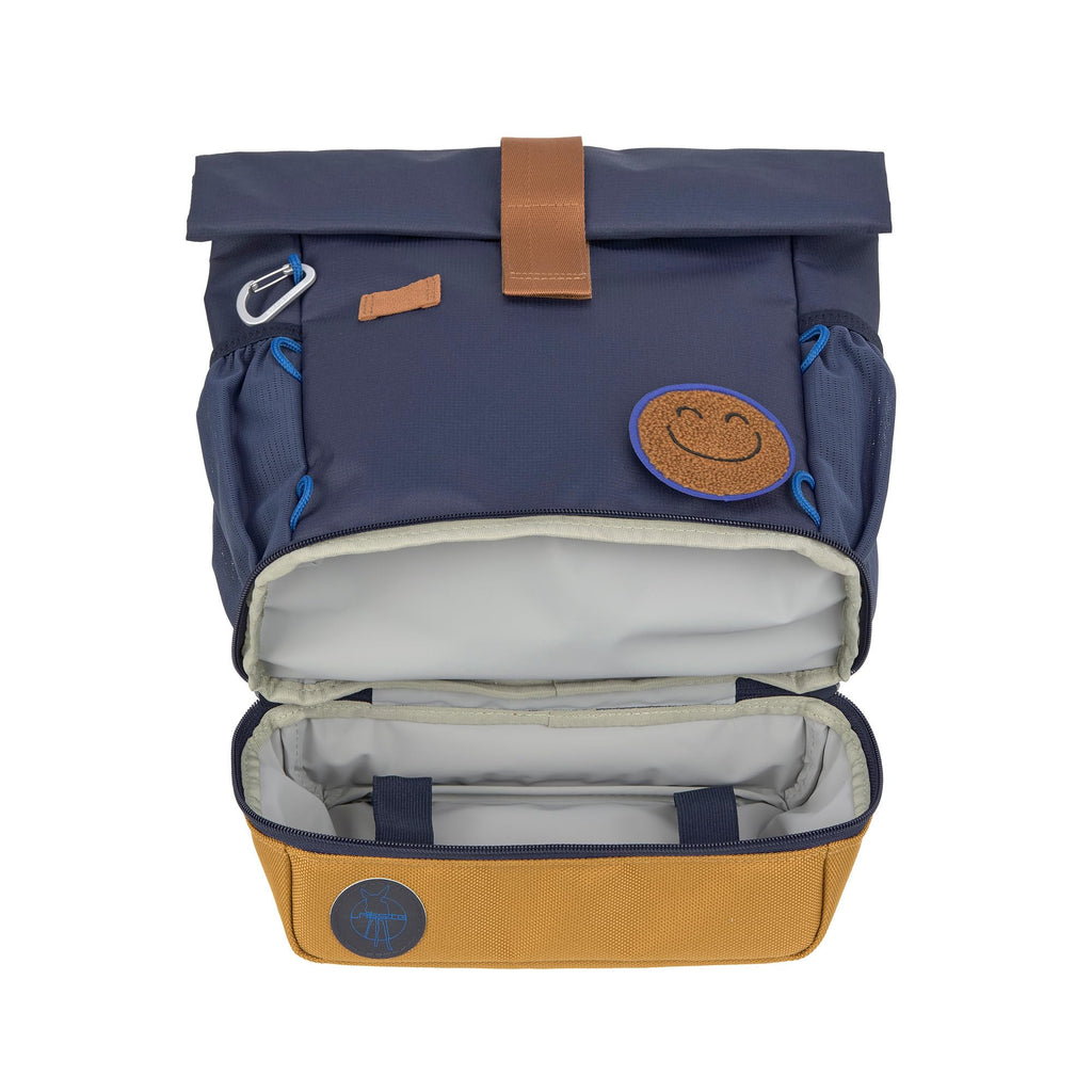 LÄSSIG Kindergartenrucksack Kinderrucksack Rolltop mit Brustgurt wasserabweisend, 11 Liter/Mini Rolltop Backpack