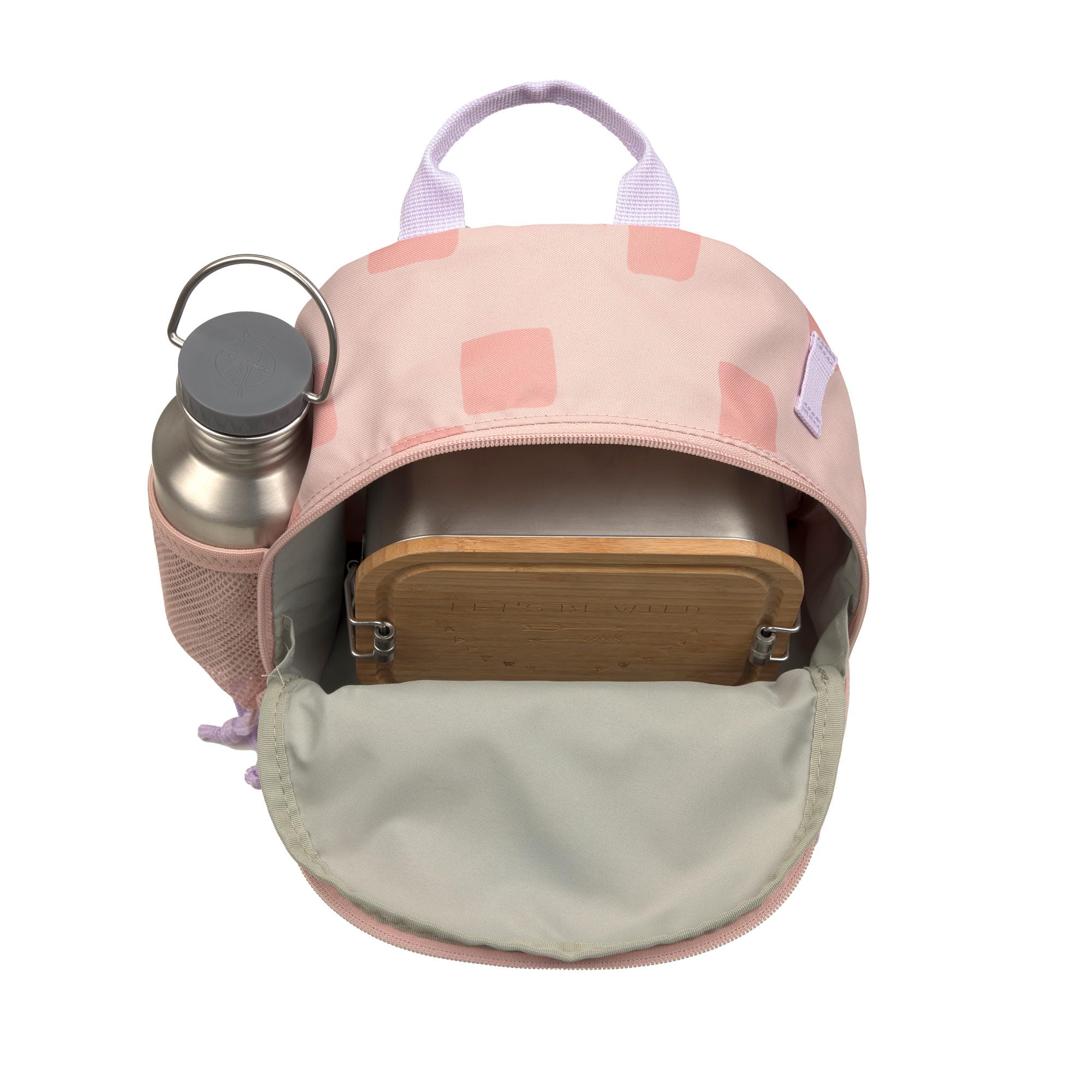 LÄSSIG Kinderrucksack mit Brustgurt Kindergartentasche Kindergartenrucksack 6,5L ab 3 Jahren/Mini Backpack Adventure Dragonfly