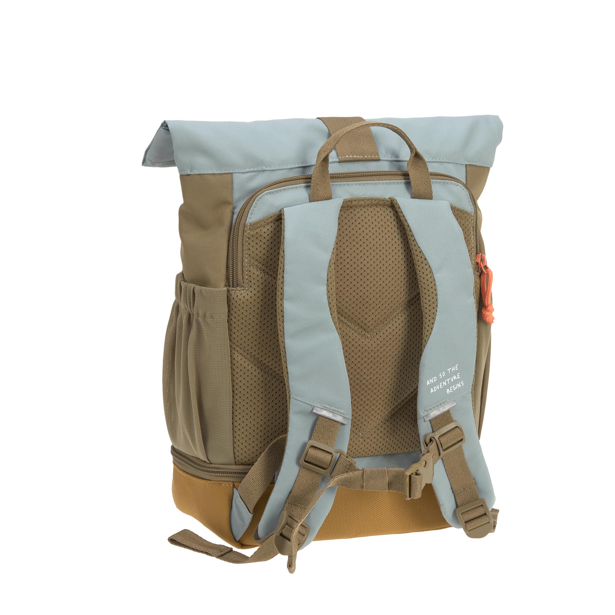 LÄSSIG Kindergartenrucksack Kinderrucksack Rolltop mit Brustgurt wasserabweisend, 11 Liter/Mini Rolltop Backpack