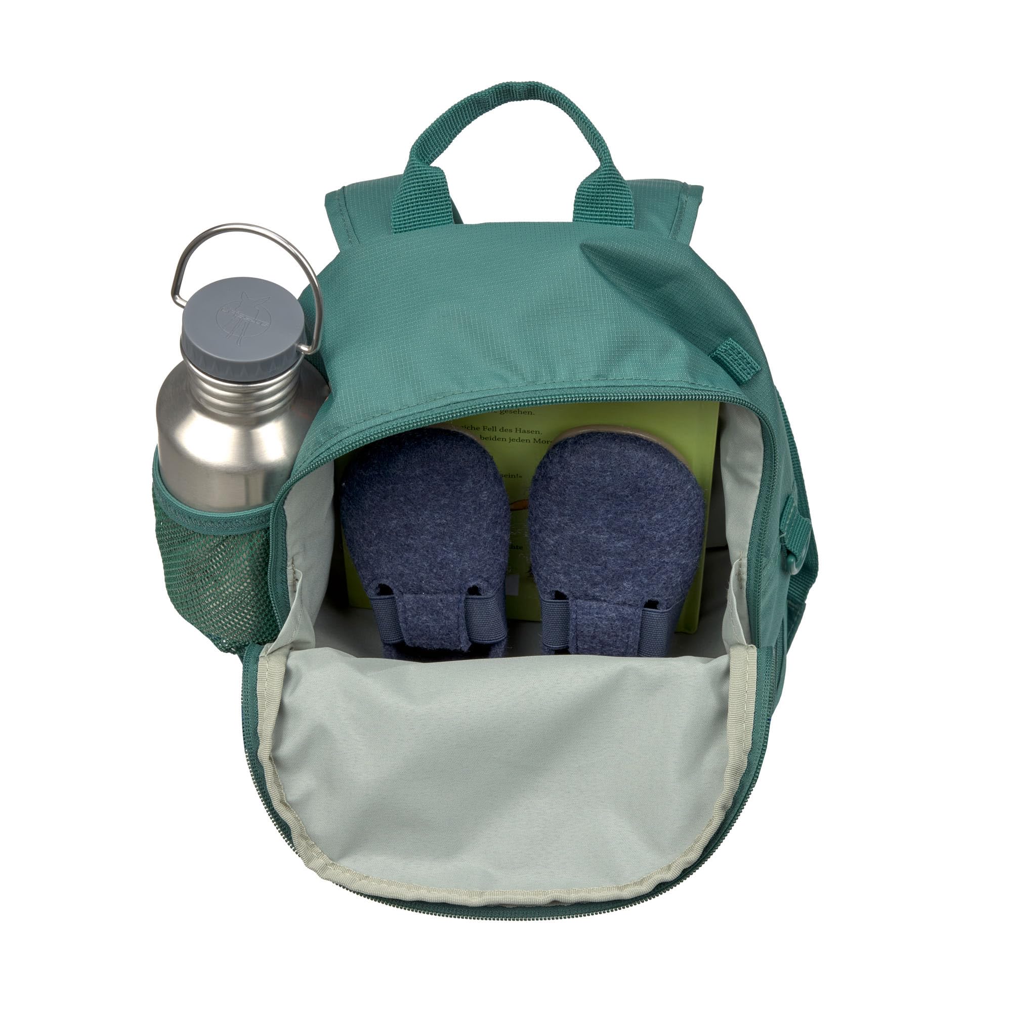 LÄSSIG Kinderrucksack mit Brustgurt Kindergartentasche Kindergartenrucksack 6,5L ab 3 Jahren/Mini Backpack Adventure Dragonfly
