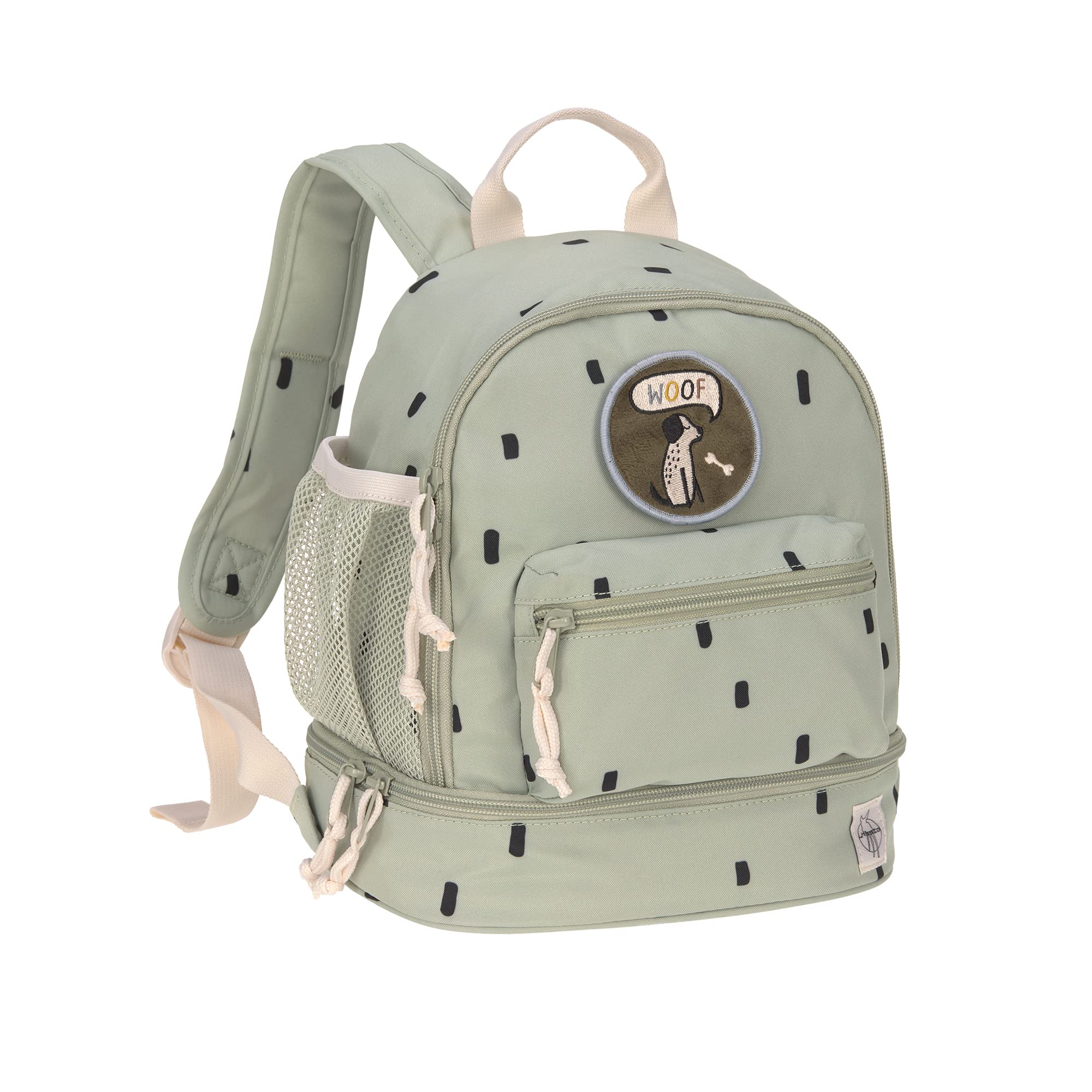 LÄSSIG Kinderrucksack mit Brustgurt Kindergartentasche Kindergartenrucksack 6,5L ab 3 Jahren/Mini Backpack Adventure Dragonfly