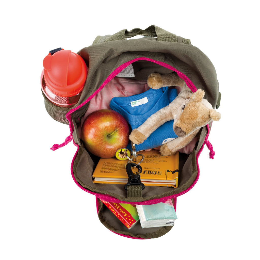 LÄSSIG Kinderrucksack mit Brustgurt Kindergartentasche Kindergartenrucksack 6,5L ab 3 Jahren/Mini Backpack Adventure Dragonfly