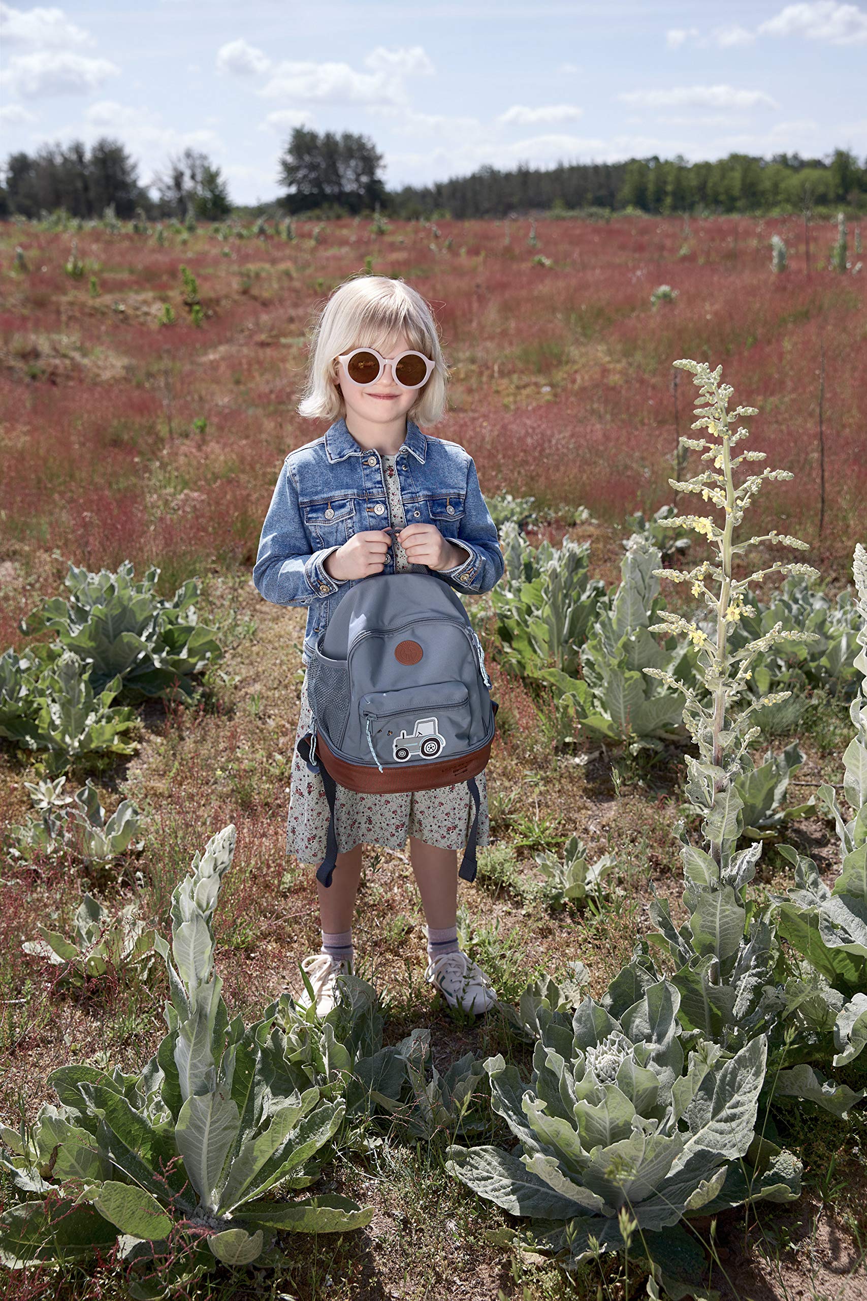 LÄSSIG Kinderrucksack mit Brustgurt Kindergartentasche Kindergartenrucksack 6,5L ab 3 Jahren/Mini Backpack Adventure Dragonfly